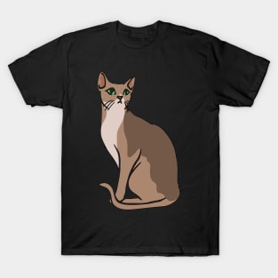 A cat cute looking T-Shirt